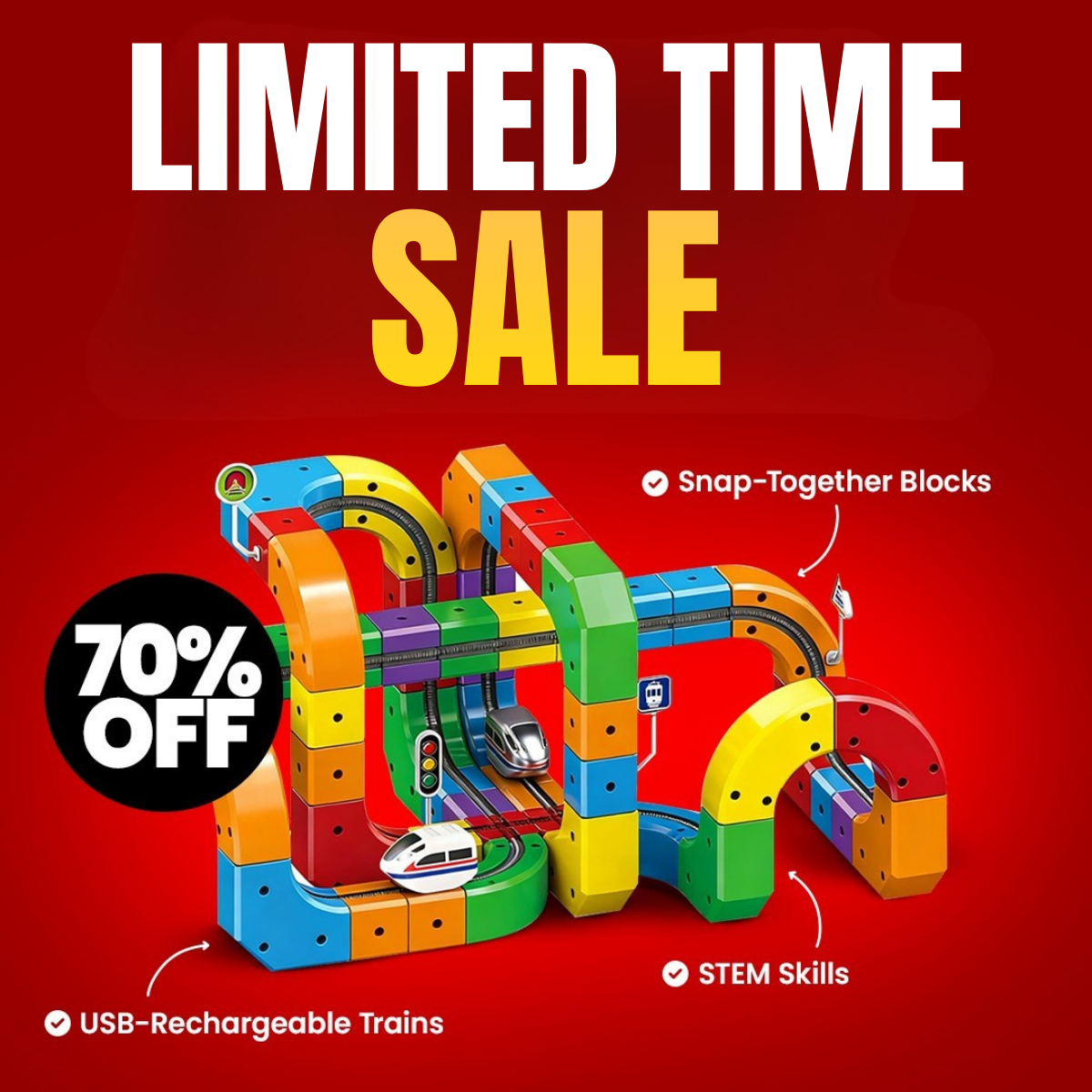 MagRail - Magnetic Electric Railway Builder (Limited Edition)